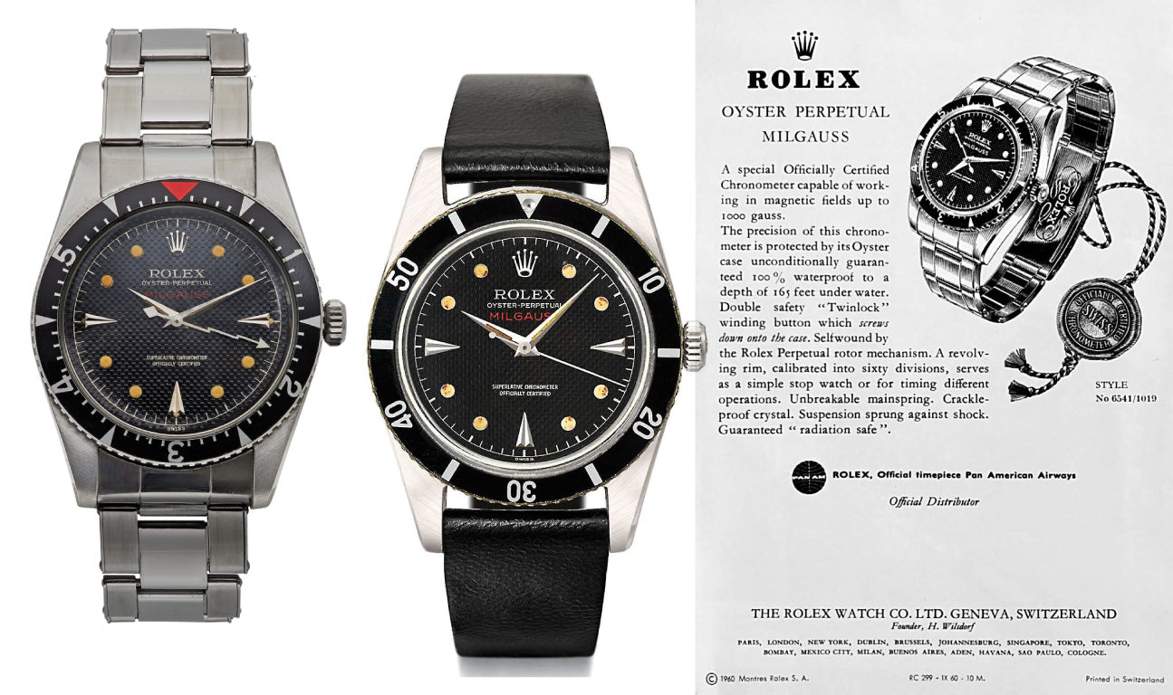 Rolex Milgauss: storia e curiosità