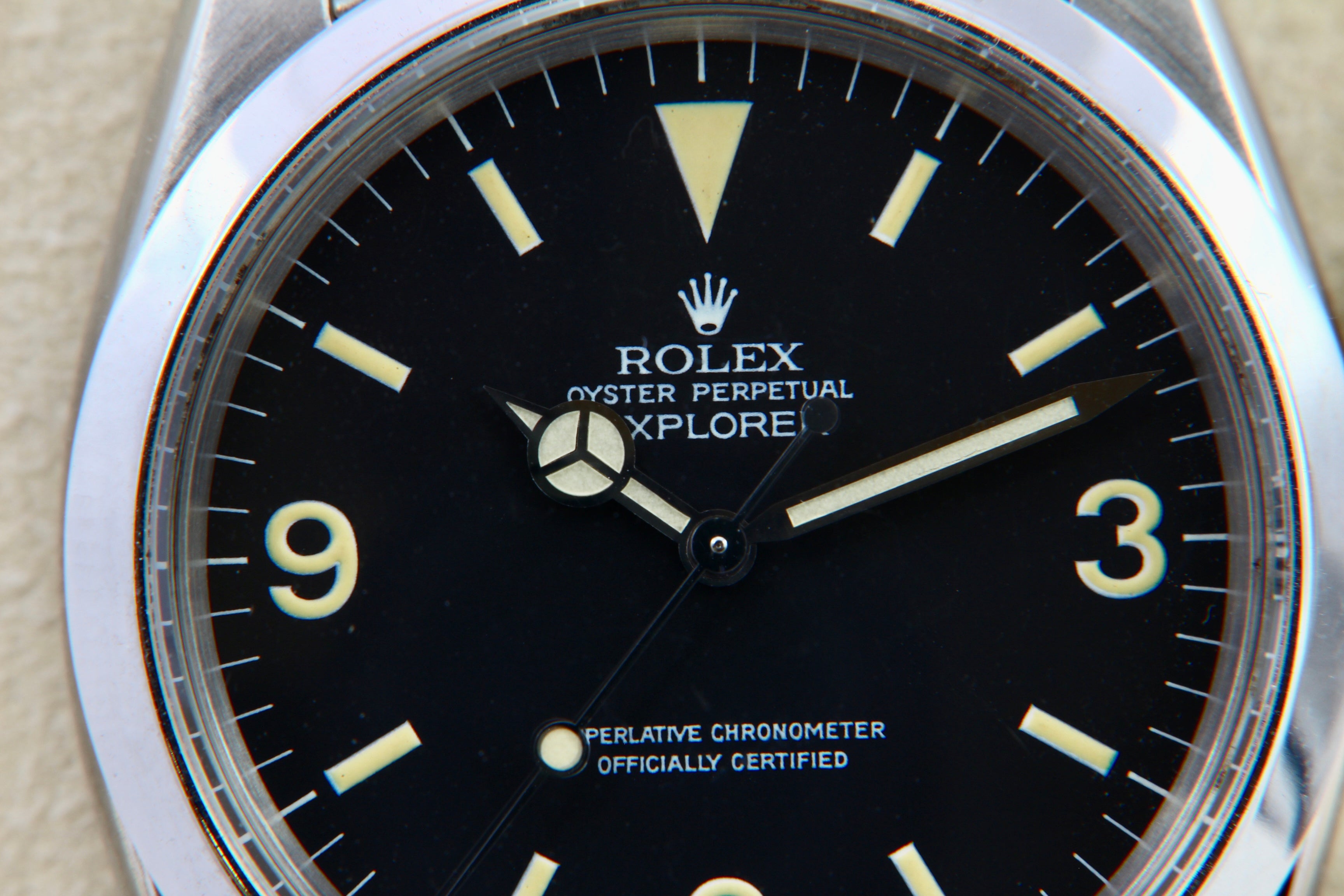 Rolex Explorer 1016 Matt Dial 1973 FULL SET Italy