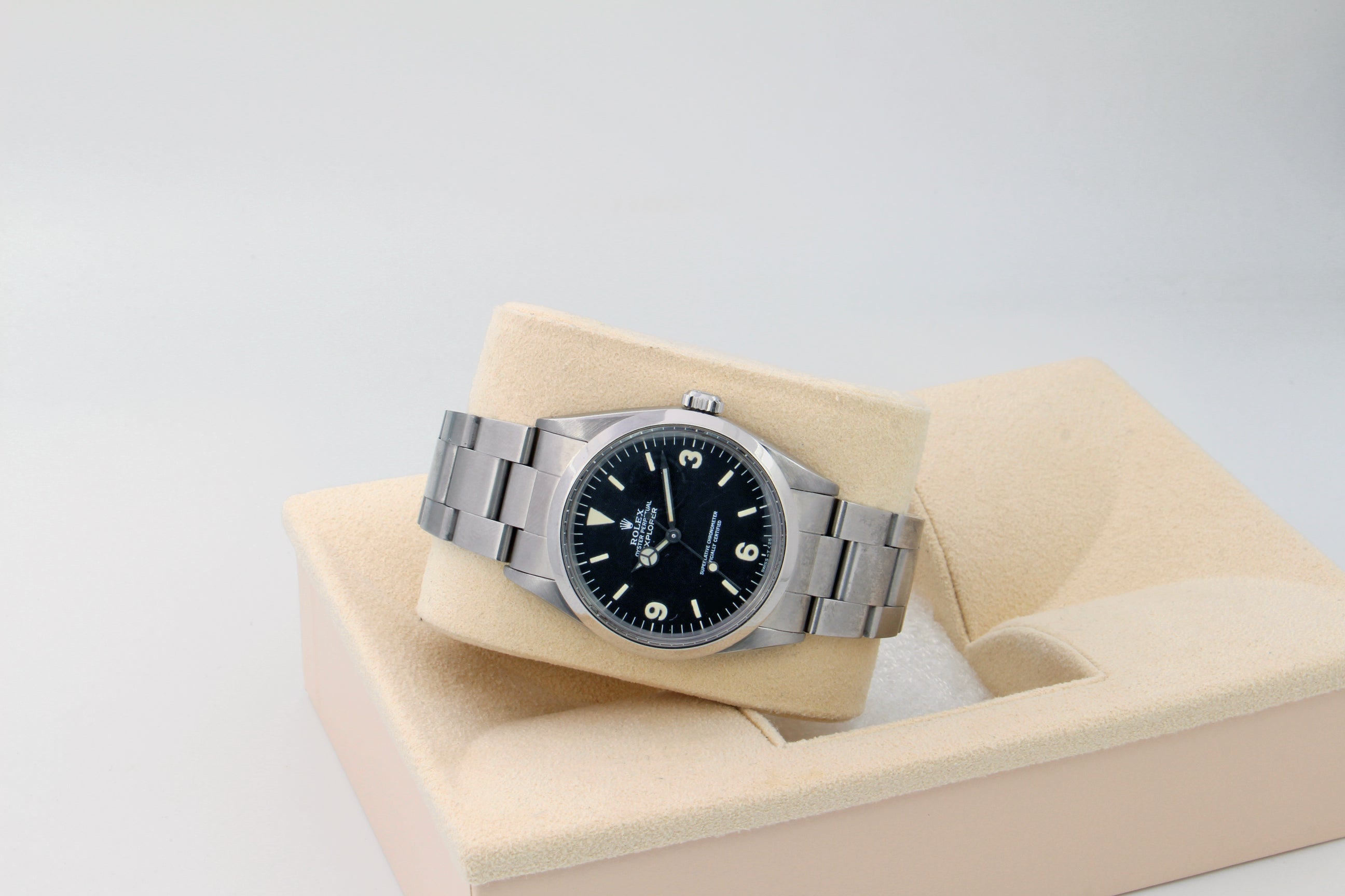 Rolex Explorer 1016 quadrante Matt del 1973 FULL SET Italia