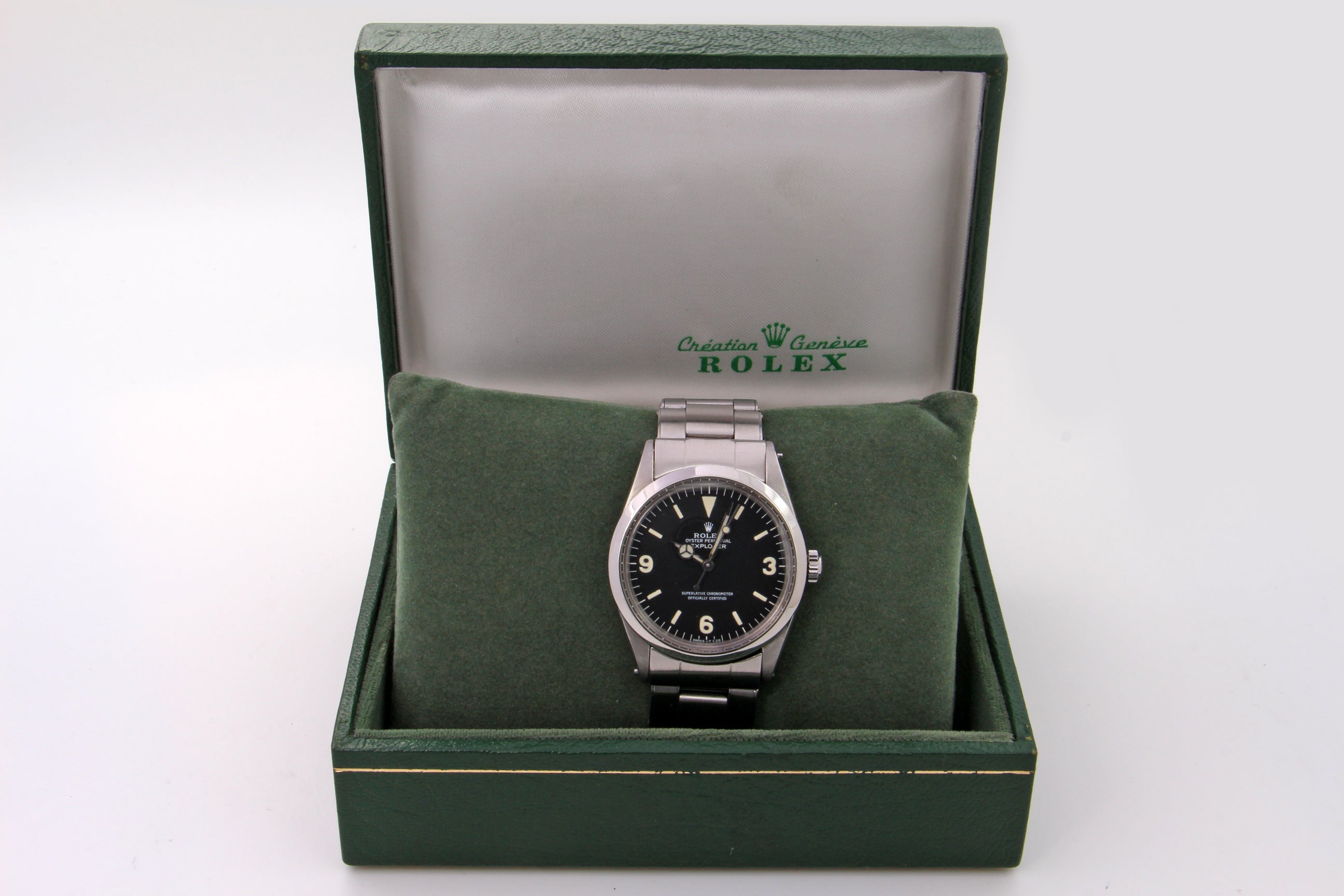 Rolex Explorer 1016 quadrante Matt del 1973 FULL SET Italia