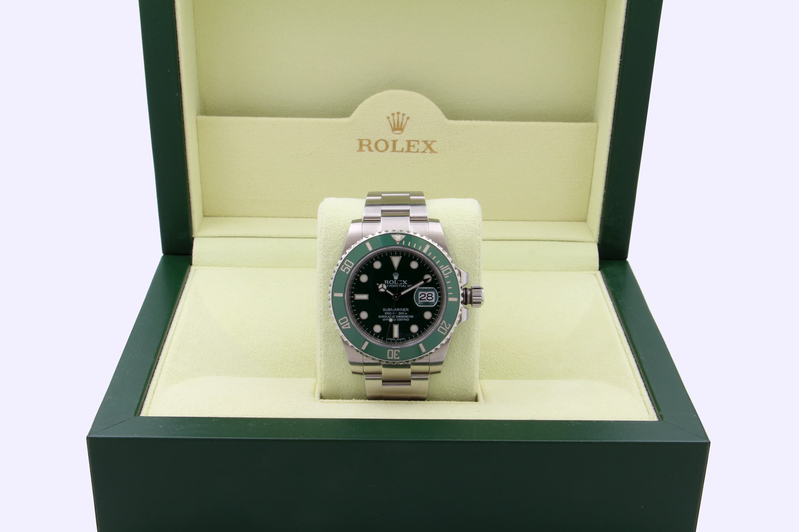 Rolex Submariner 116610LV Hulk