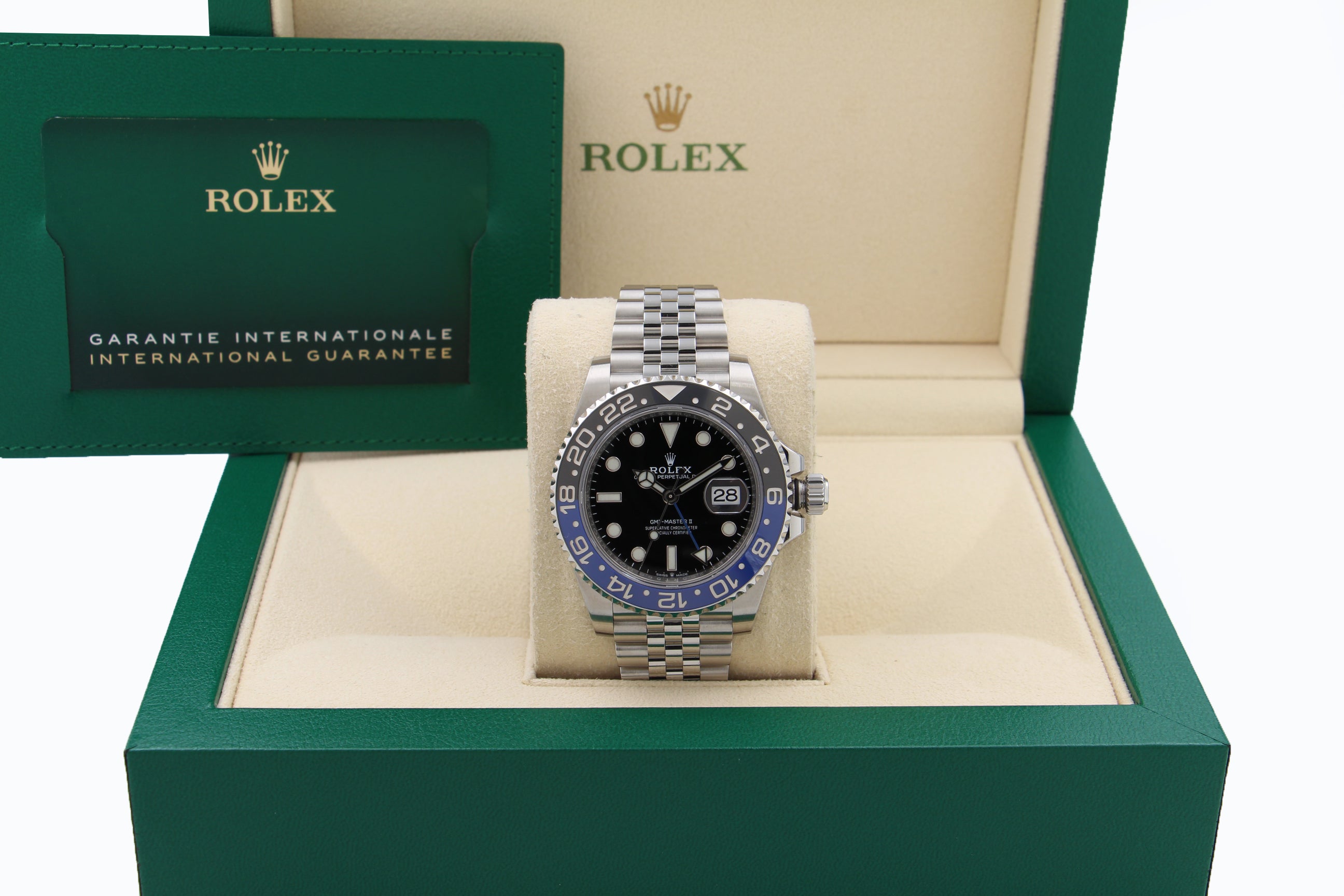 Rolex GMT-Master II 126710BLNR Batgirl jubilee del 2019