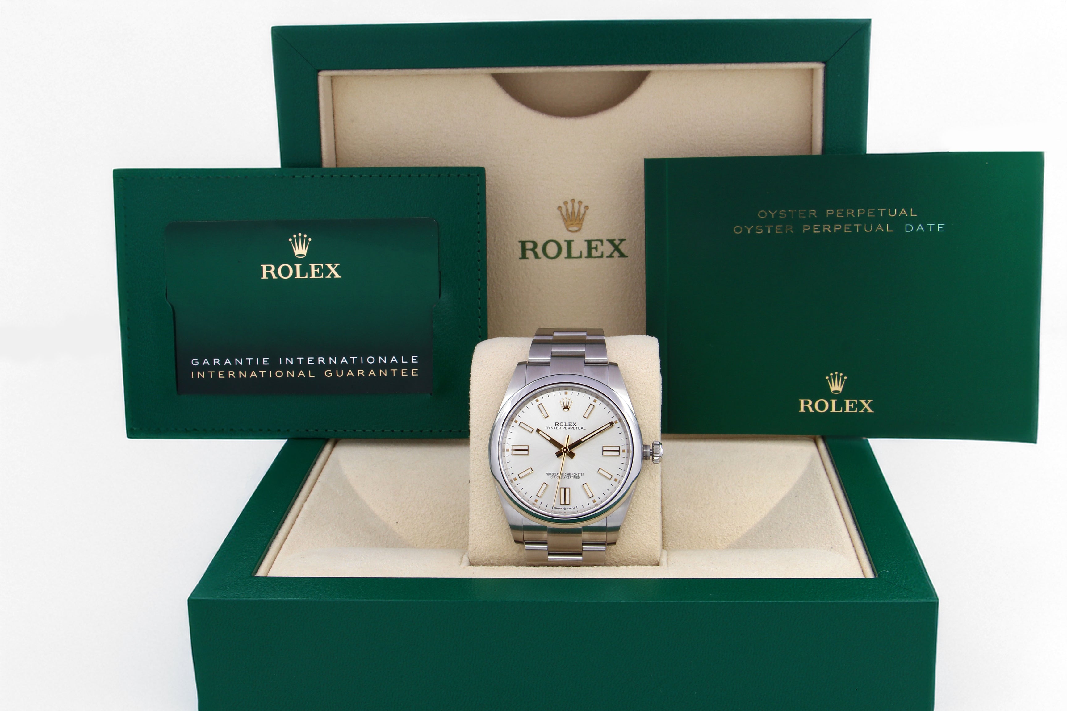 Rolex Oyster Perpetual 114300 Blue Dial 2019