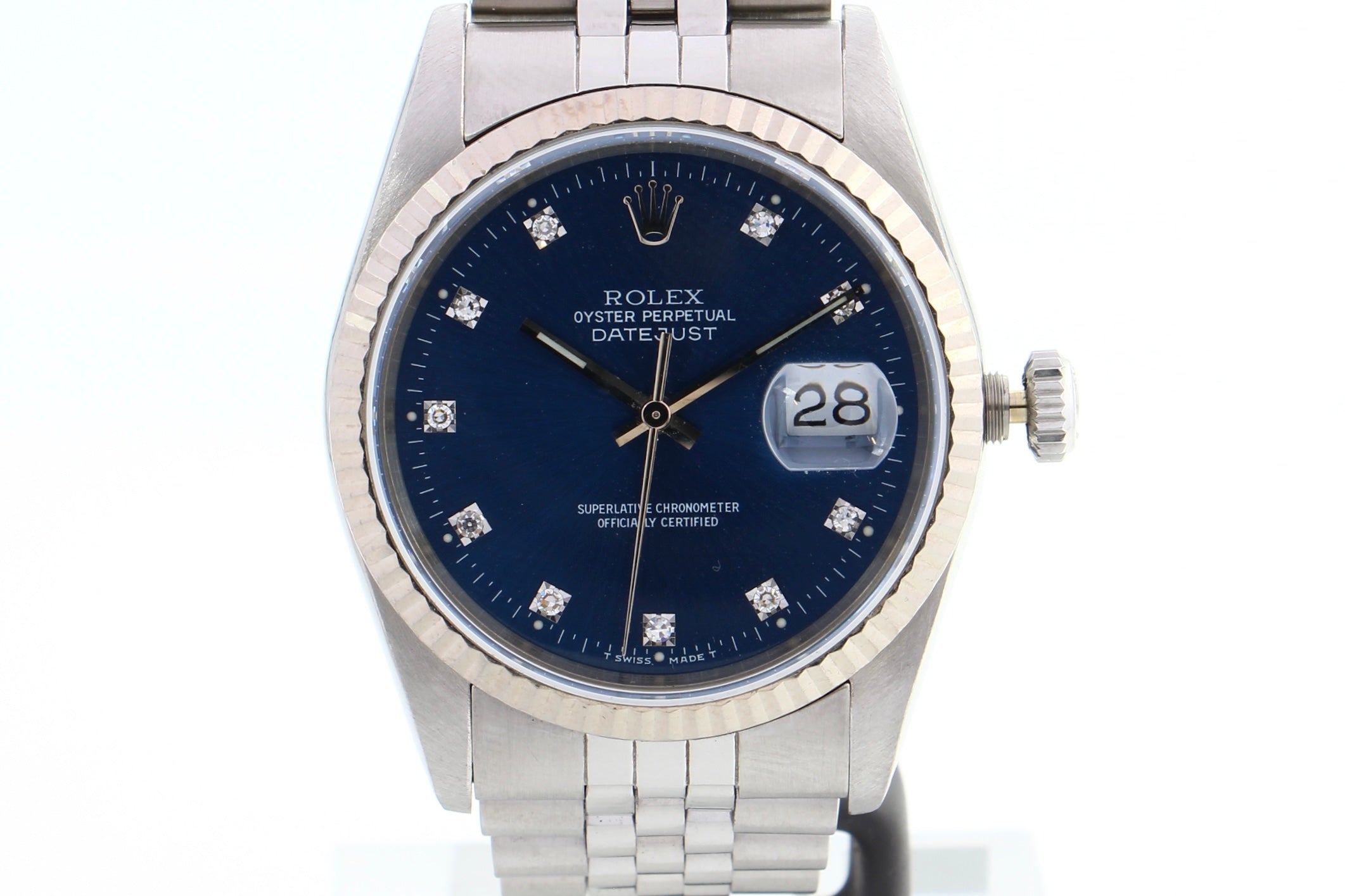 Rolex Datejust 116234 36mm White Dial Roulette 2007