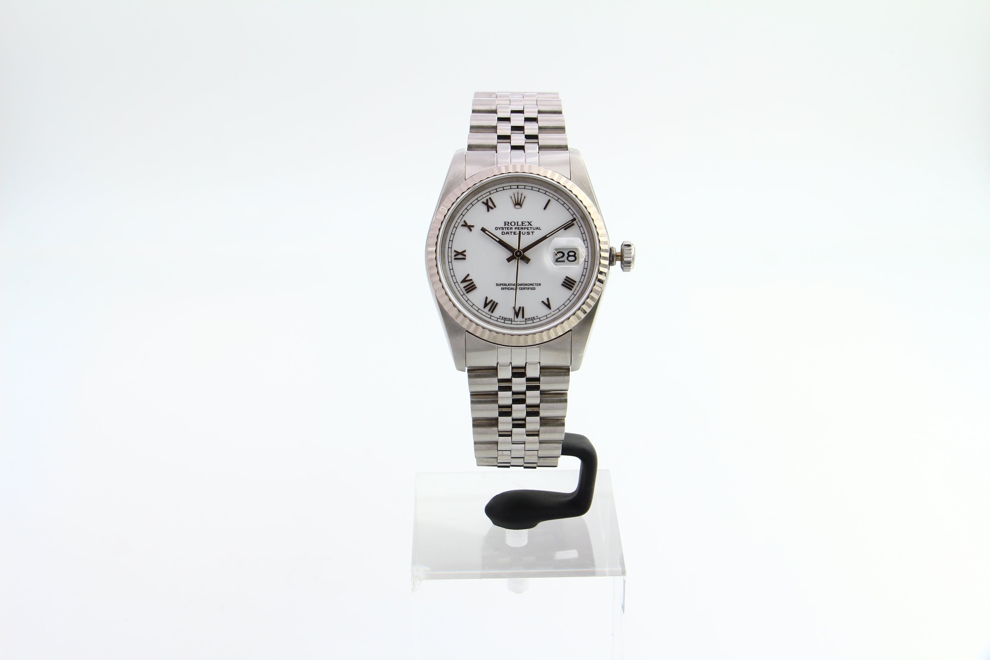 Rolex Datejust 116234 36mm White Dial Roulette 2007