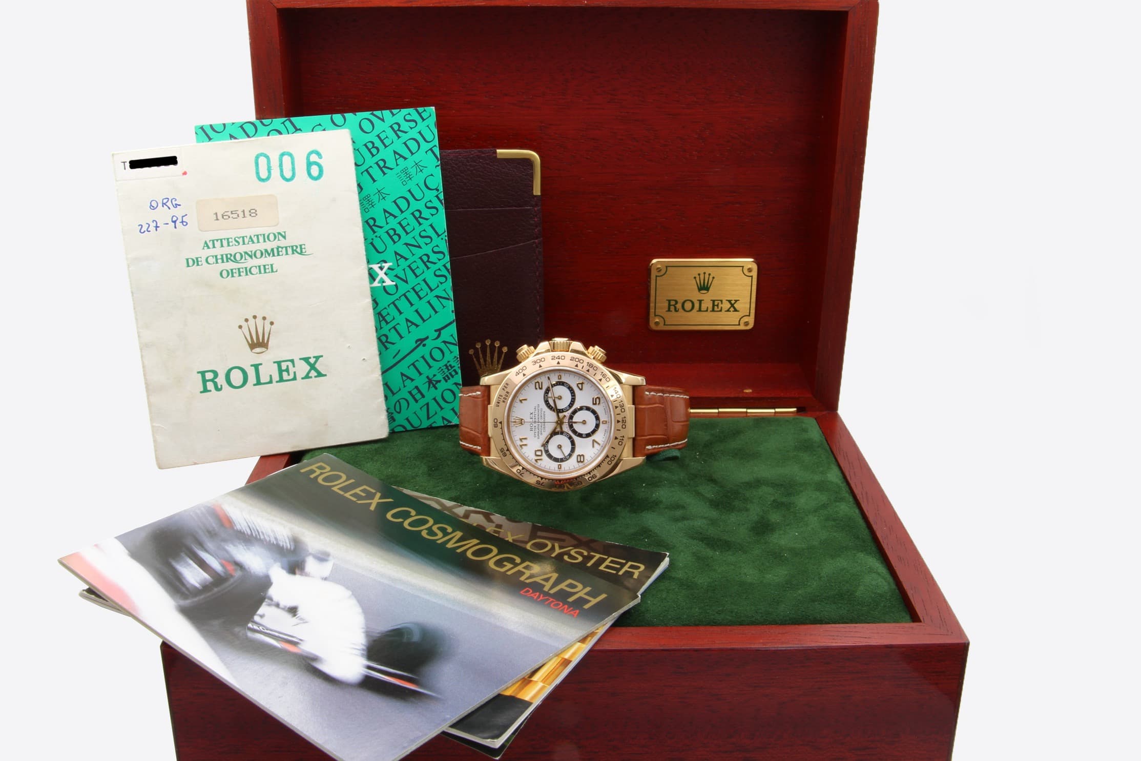 Rolex Daytona 16518 Zénith de 1996