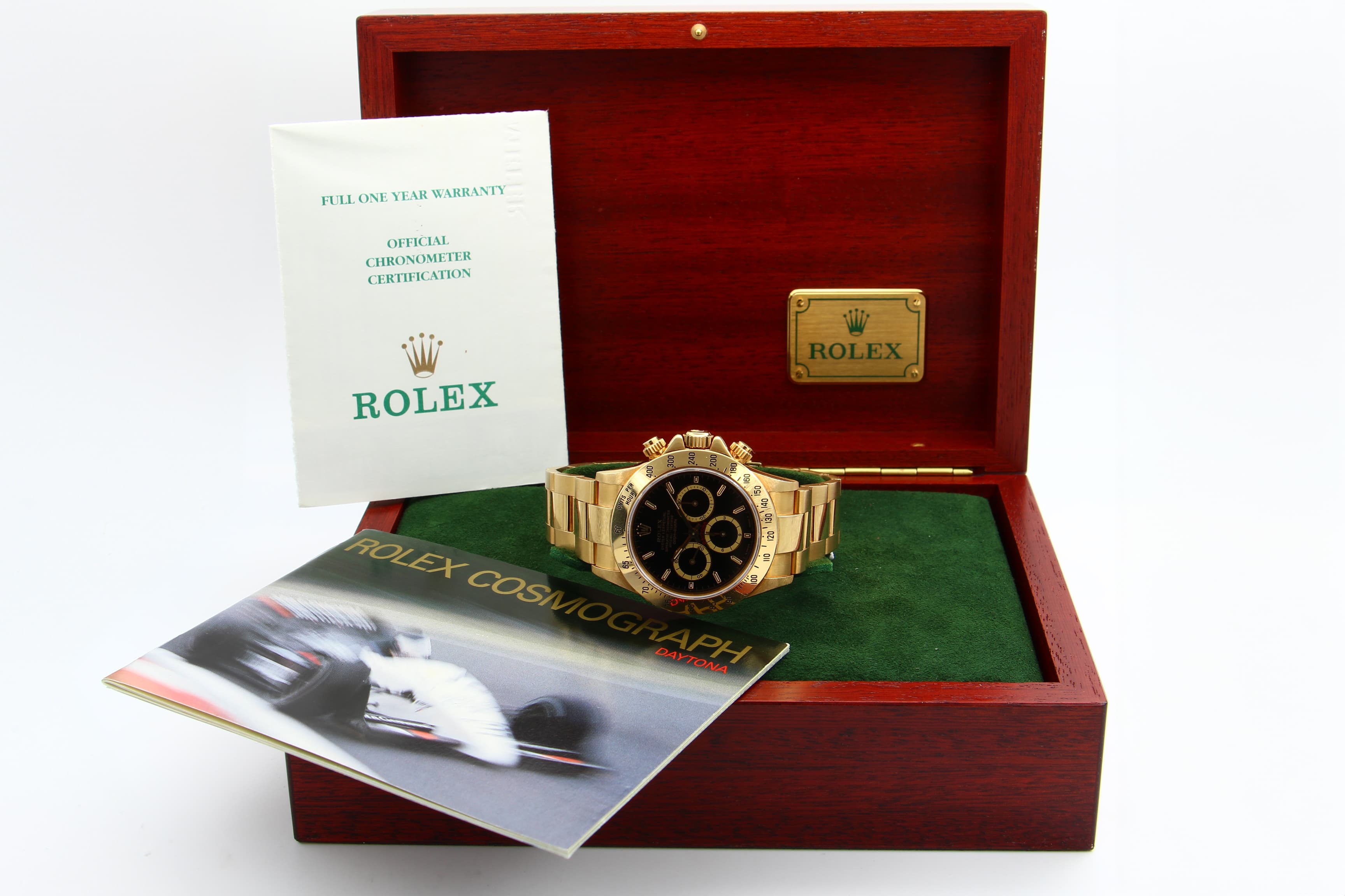 Rolex Daytona 16528 Zenith 6 inversée de 1992