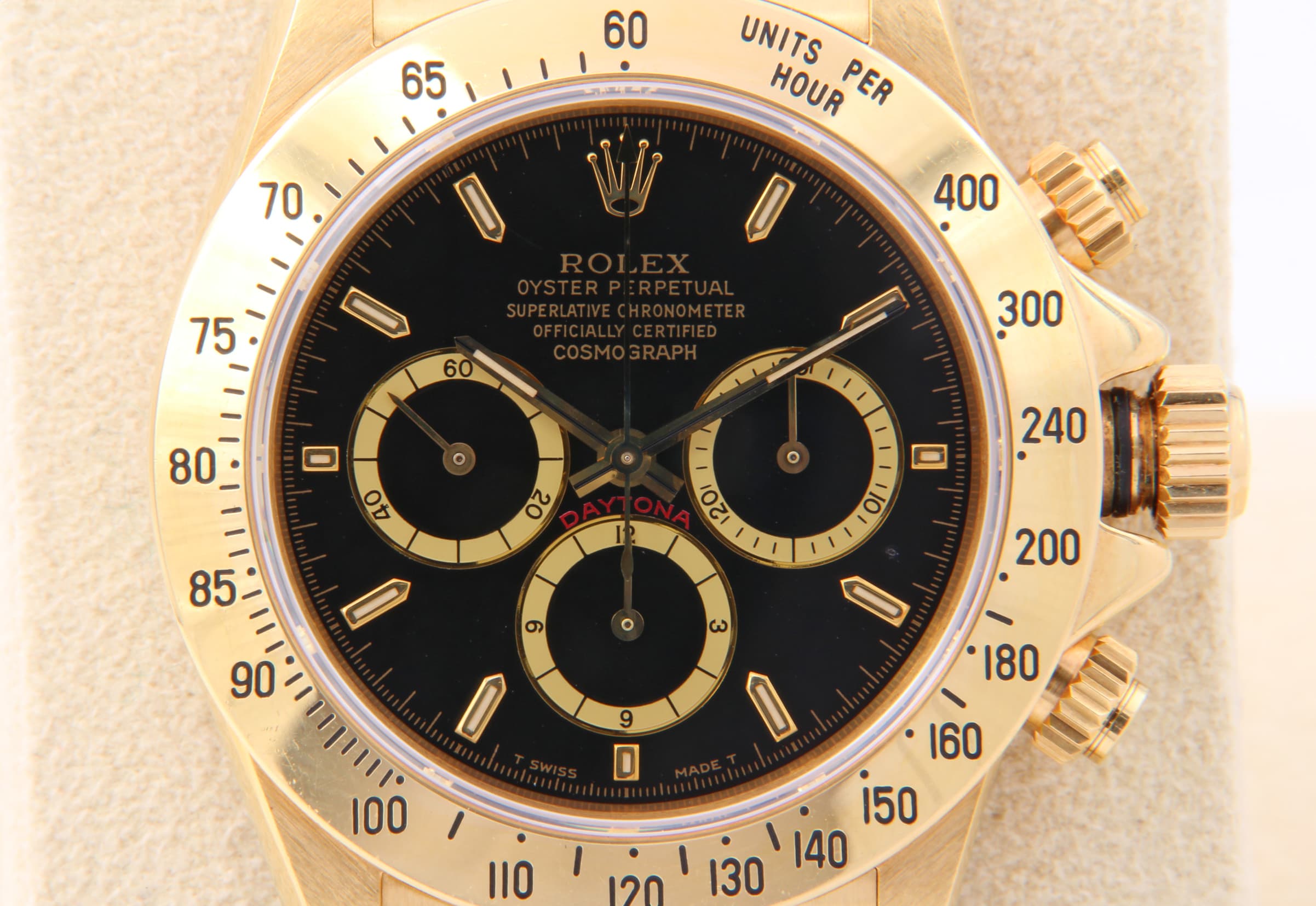 Rolex Daytona 16528 Zenith 6 invertito del 1992