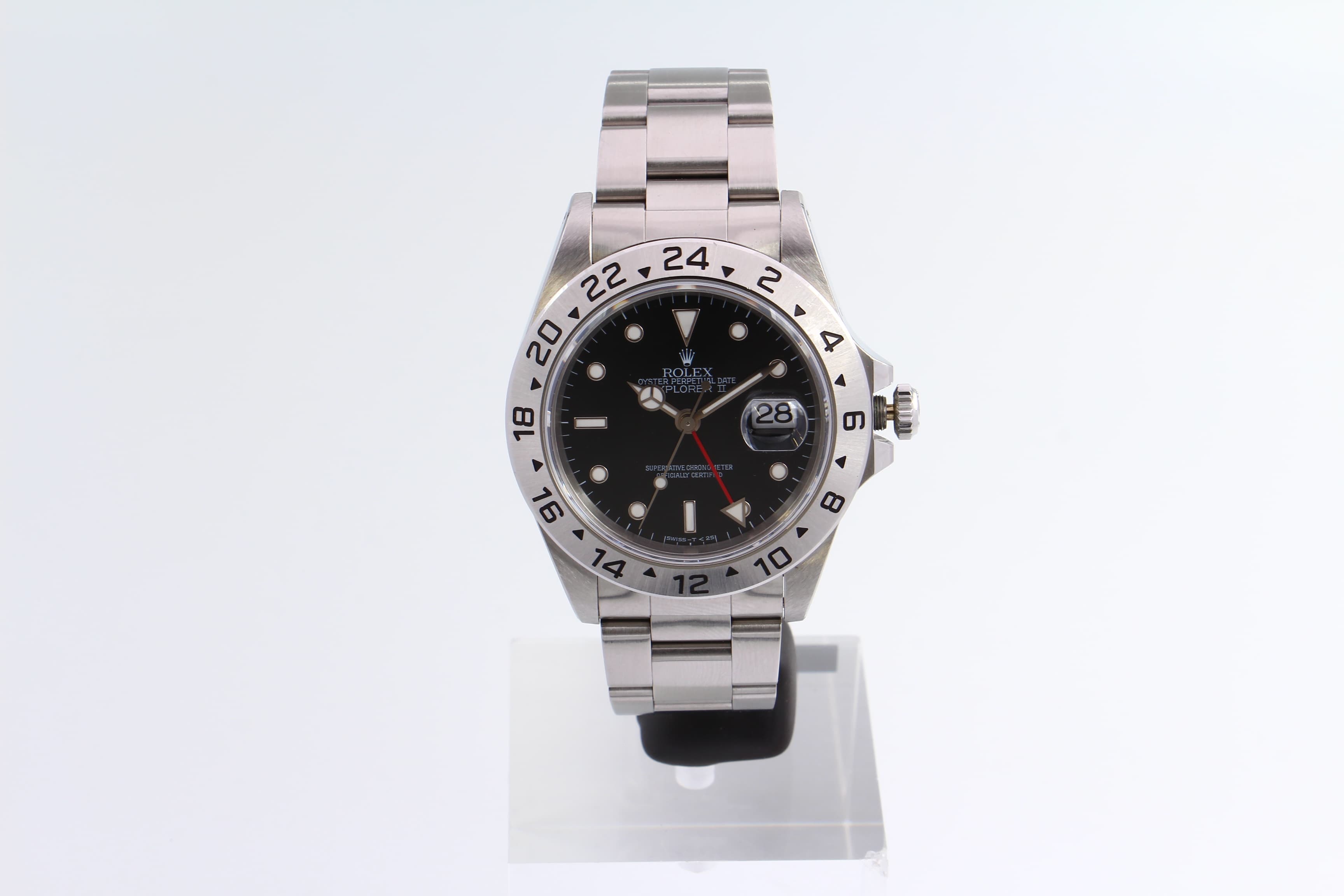 Rolex Explorer II 16570 Black Dial 1995