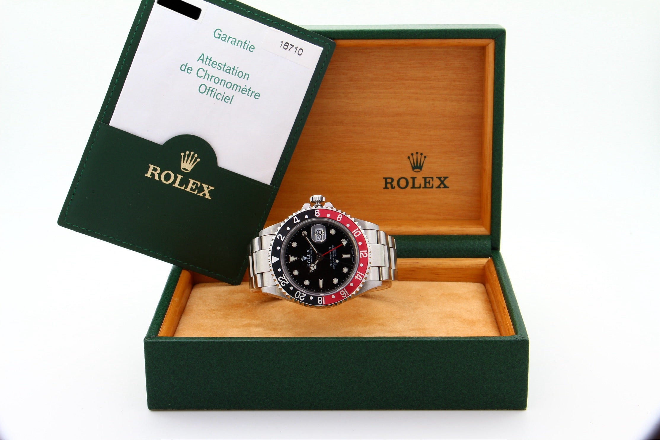 Rolex GMT-Master II Coke 16710 del 2003