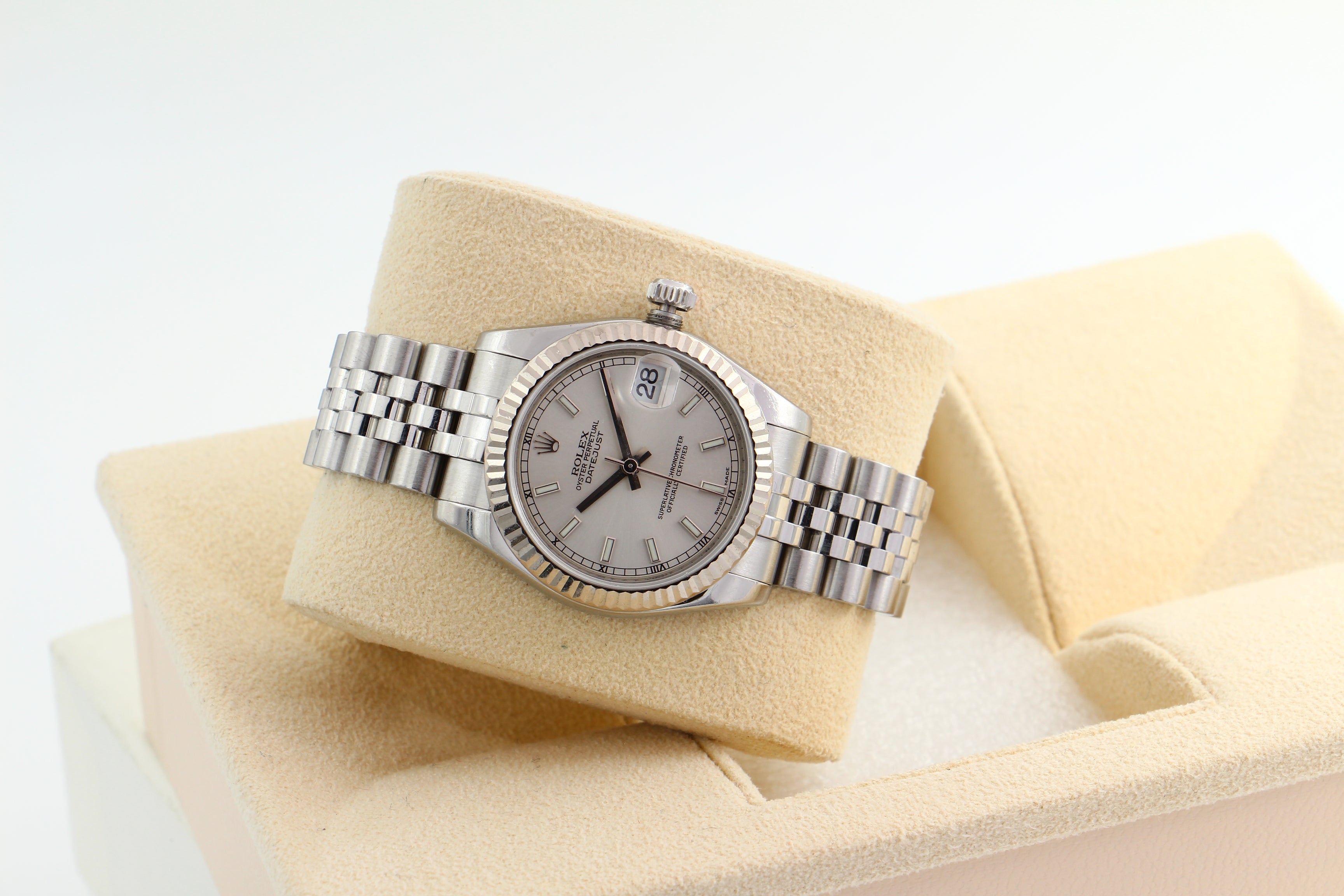 Rolex Datejust 178274 Cadran argenté 31 mm de 2009