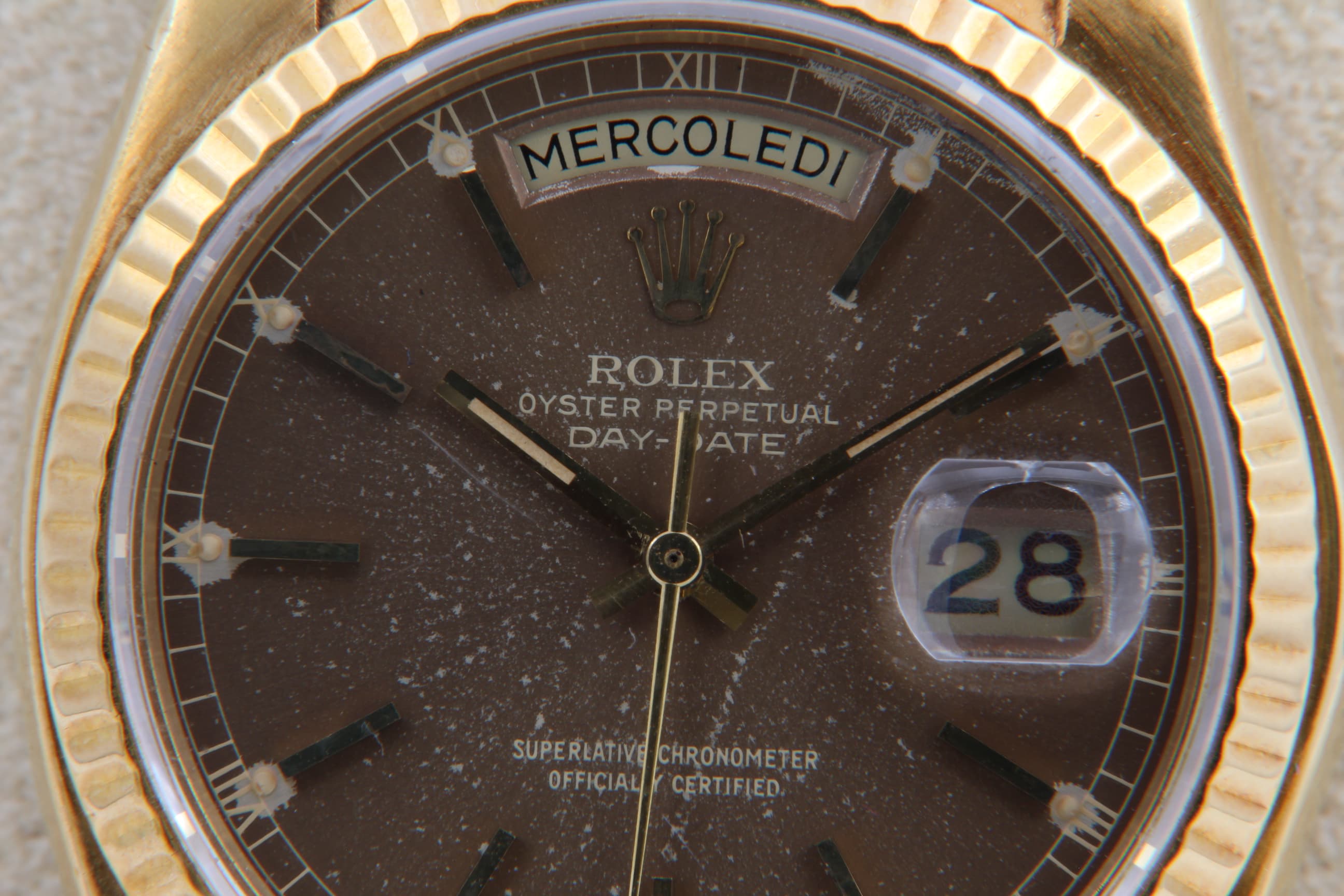 Rolex Day-Date 18038 de 1980