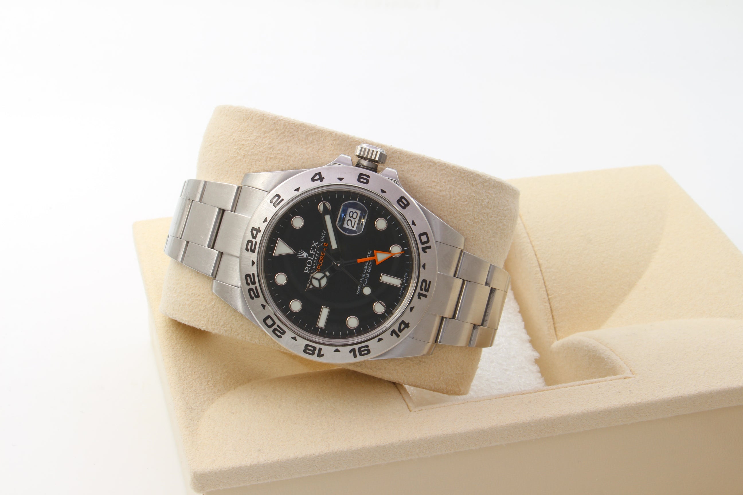 Rolex Explorer II 16570 Black Dial 1995