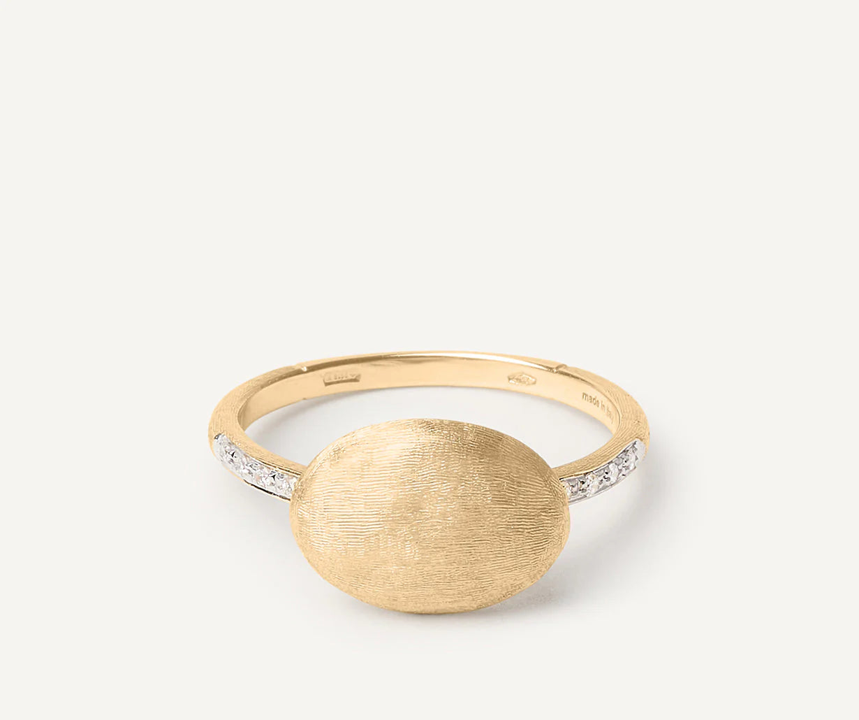 Bague avec ovale et diamants, Séville, Marco Bicego 