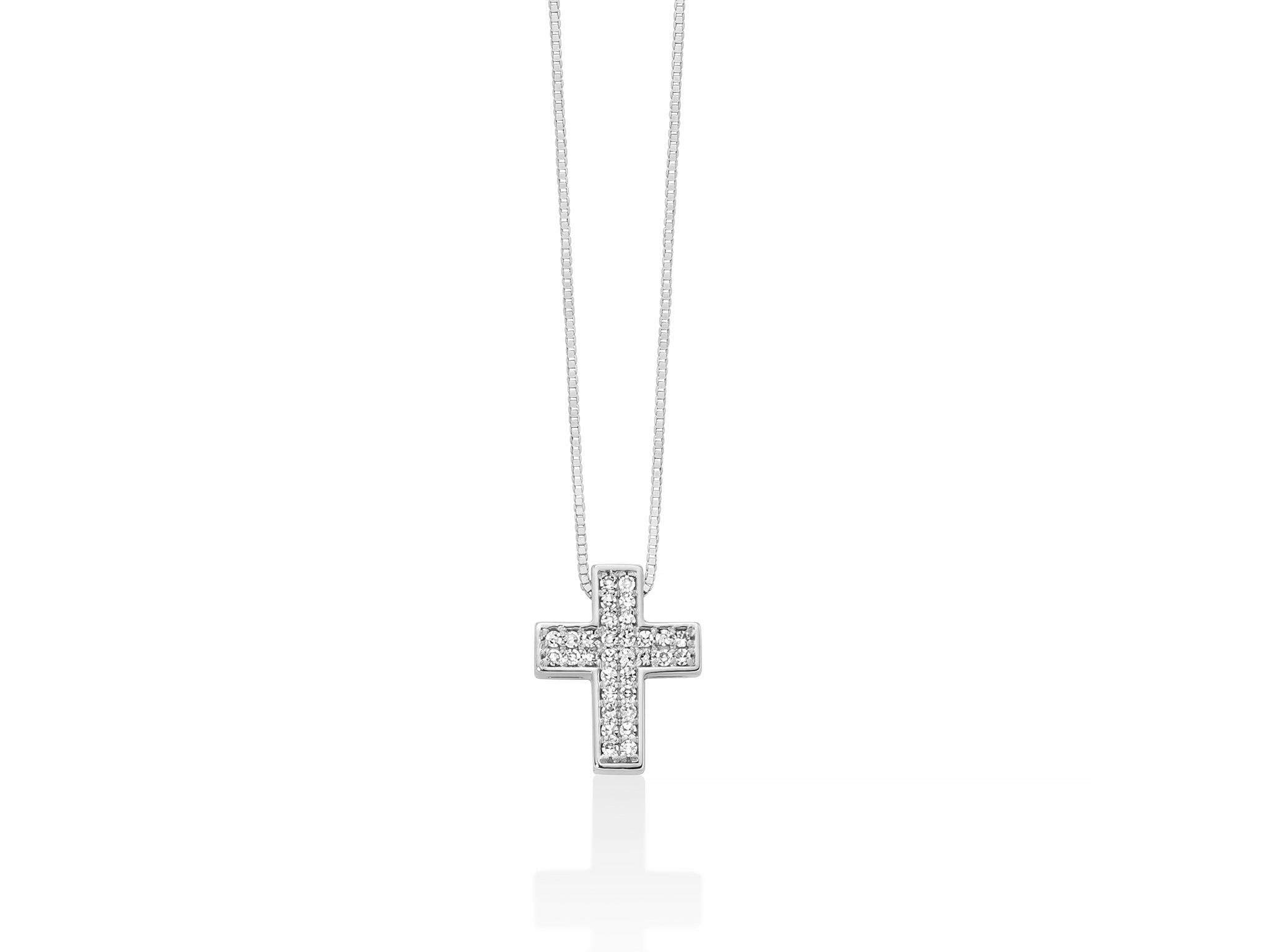 White gold and diamond light point necklace, Miluna (Copy)