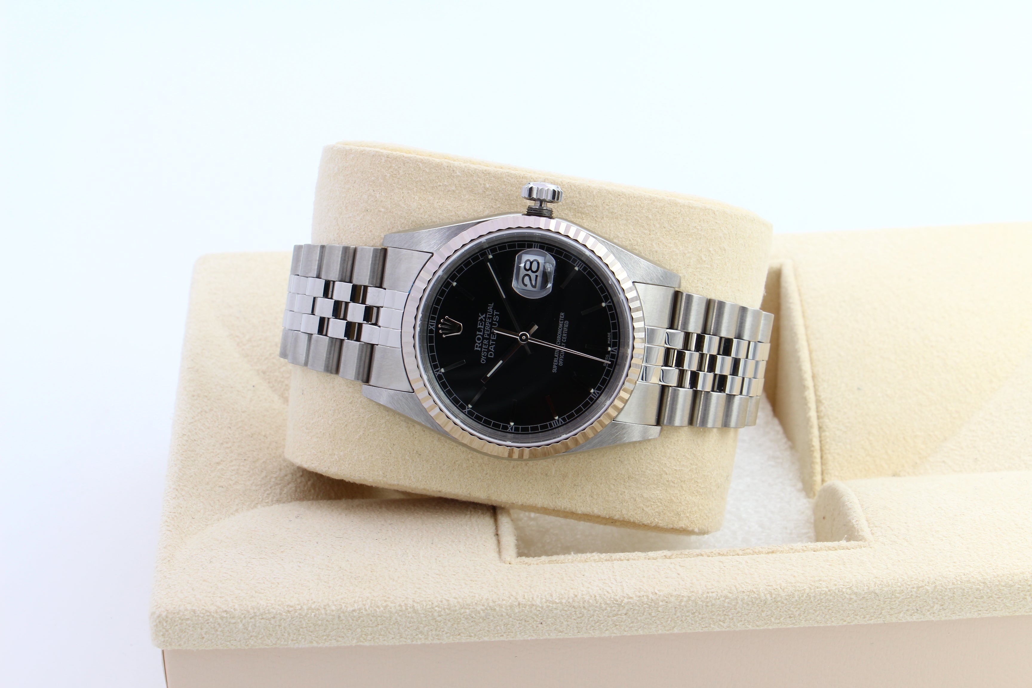 Rolex Datejust 16234 quadrante Nero del 2005