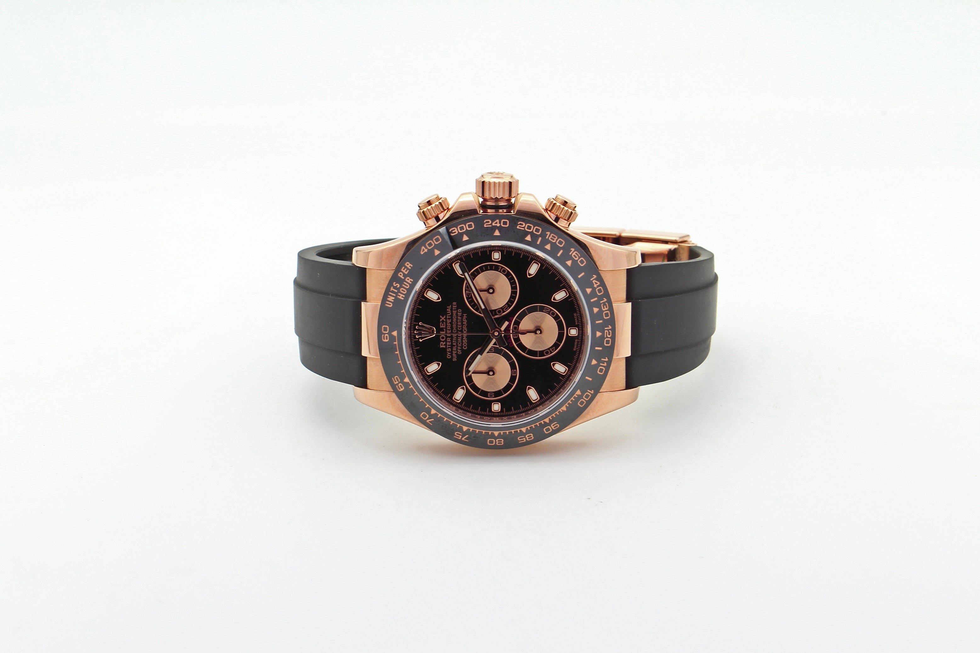 Rolex Daytona 116515LN quadrante nero Oysterflex del 2018