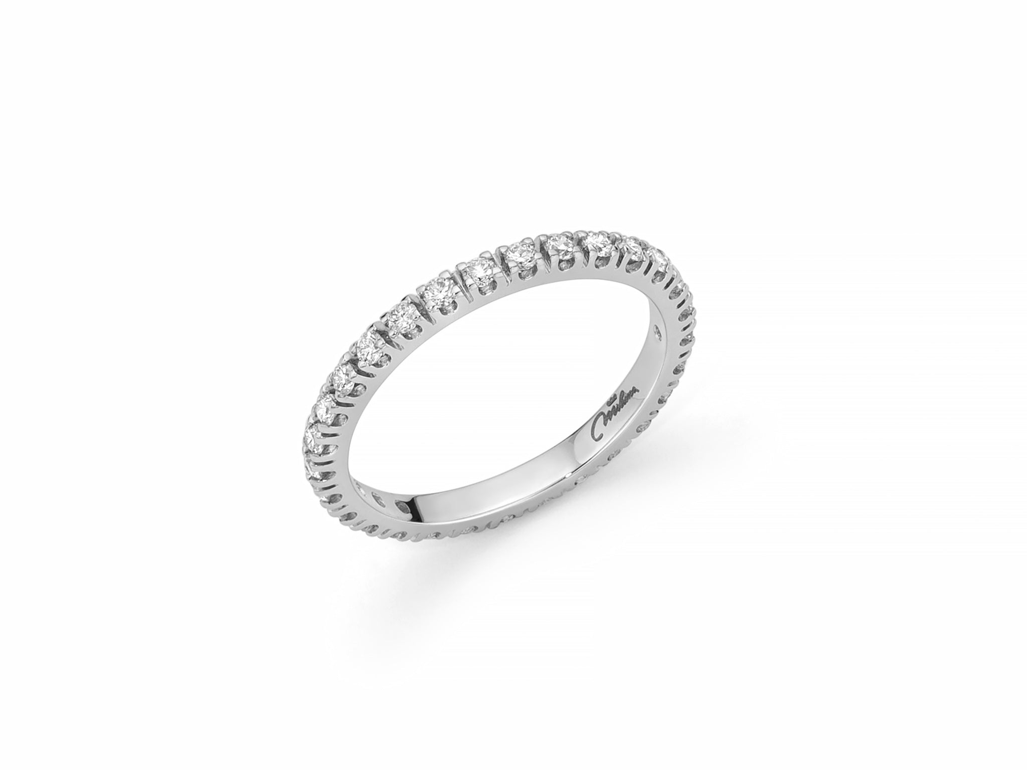 Bague en or blanc et diamants, Miluna (Copie)