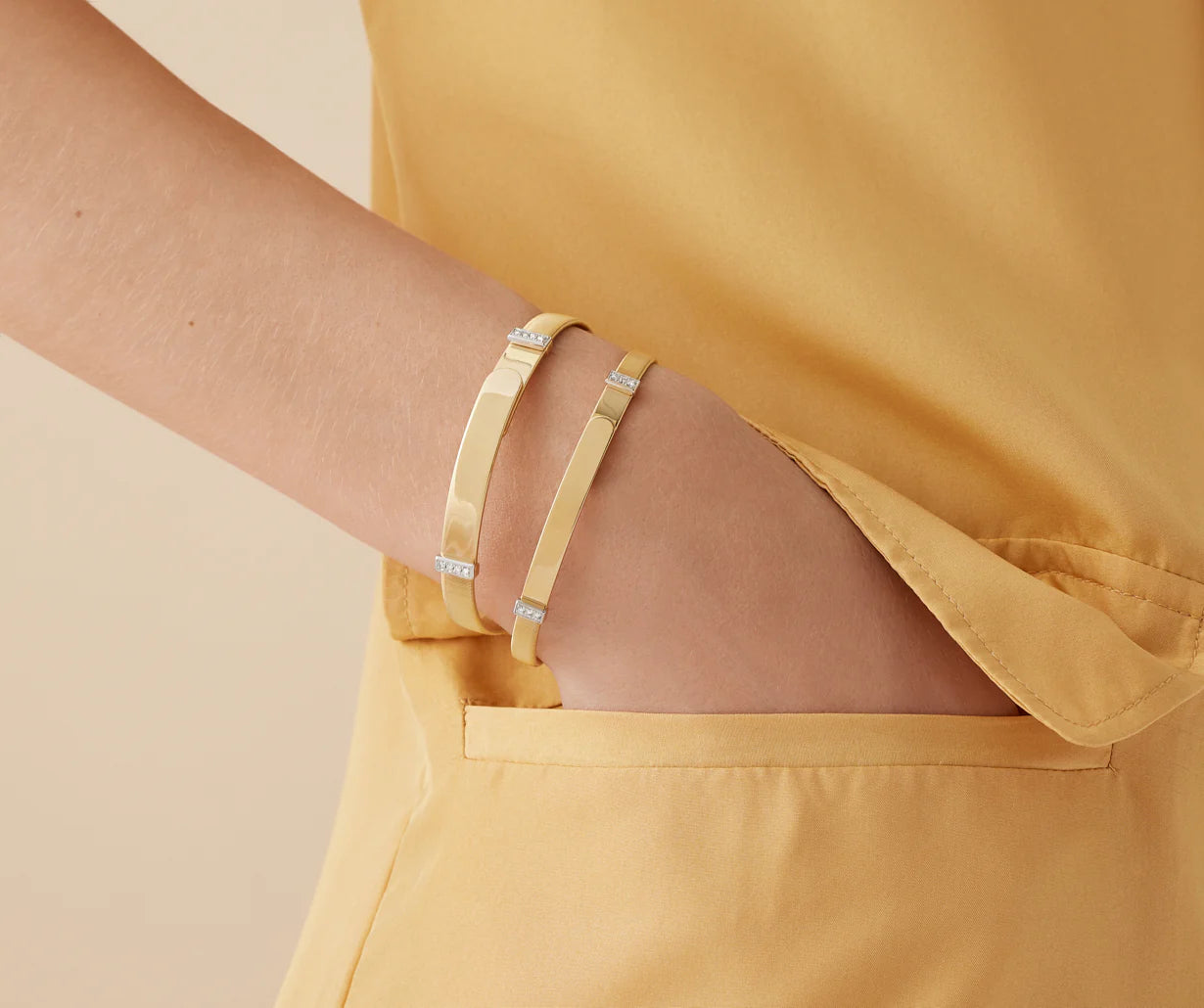 Bracelet with diamond pavé, Masai, Marco Bicego