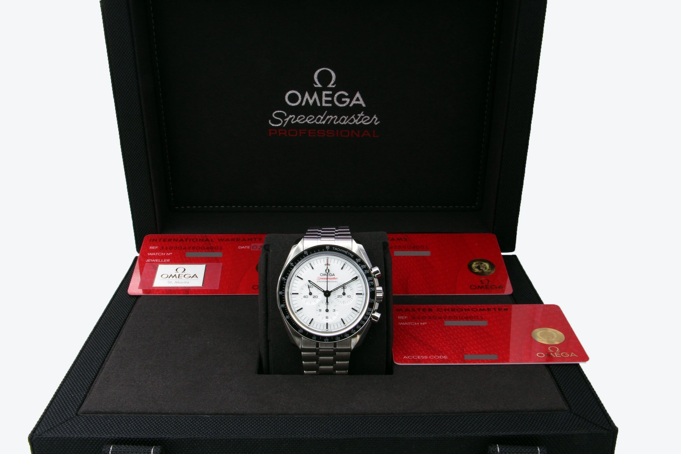 Omega Speedmaster Moonwatch Blanc de 2024