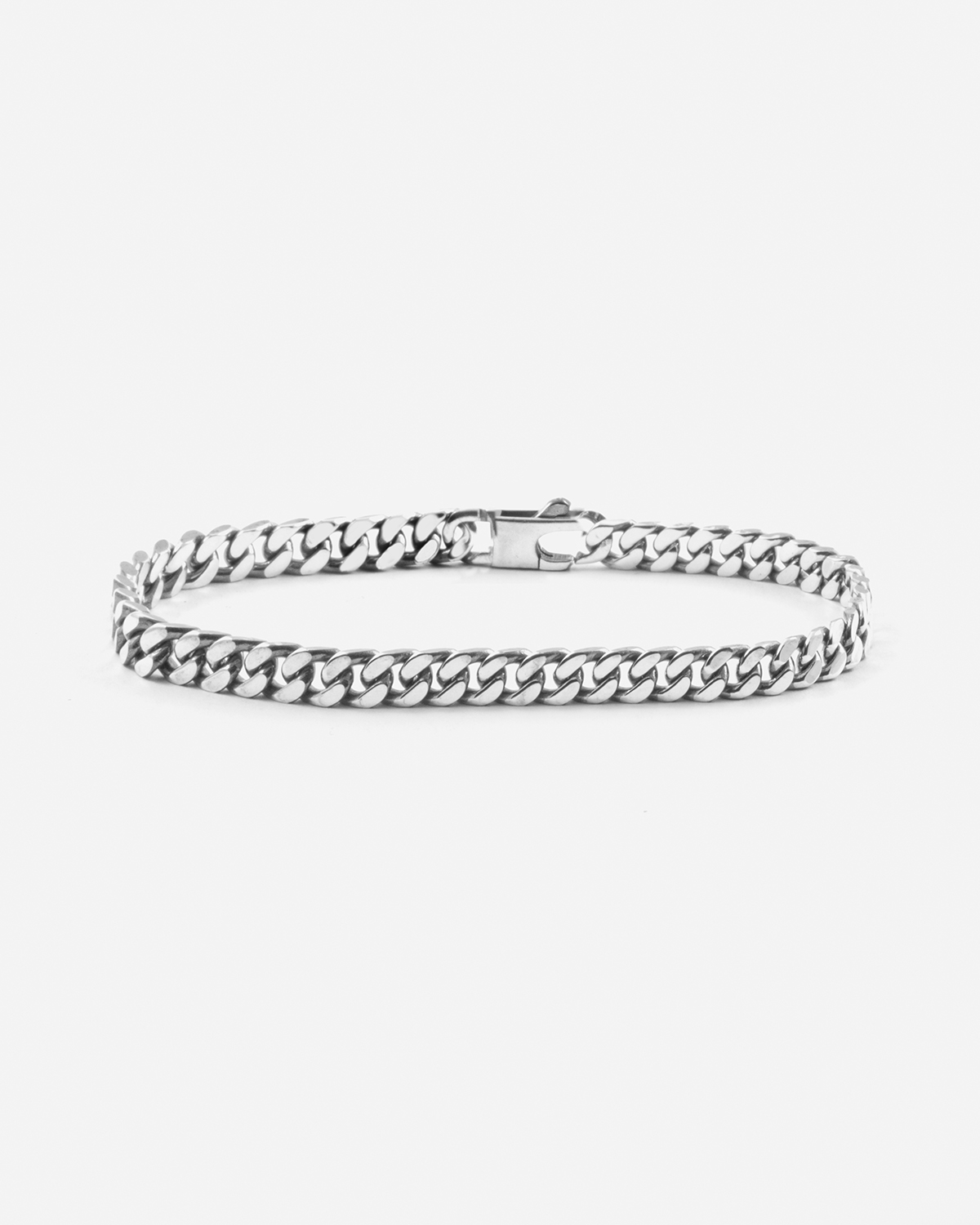 Bracciale in argento, grumetta quadrata filo 150 ,Nove25