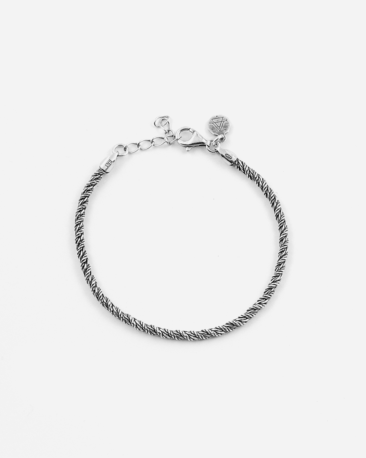 Bracciale in argento volpe piccolo, Nove25