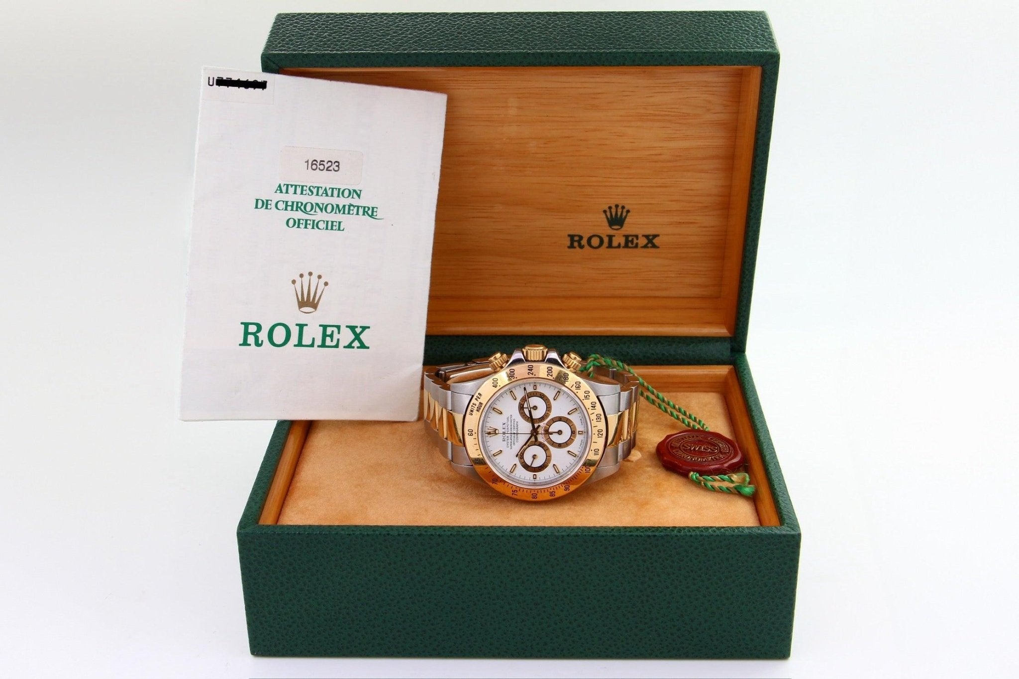 Rolex Daytona 16523 Zenith quadrante bianco del 1999 - Ferro Orologi e Gioielli